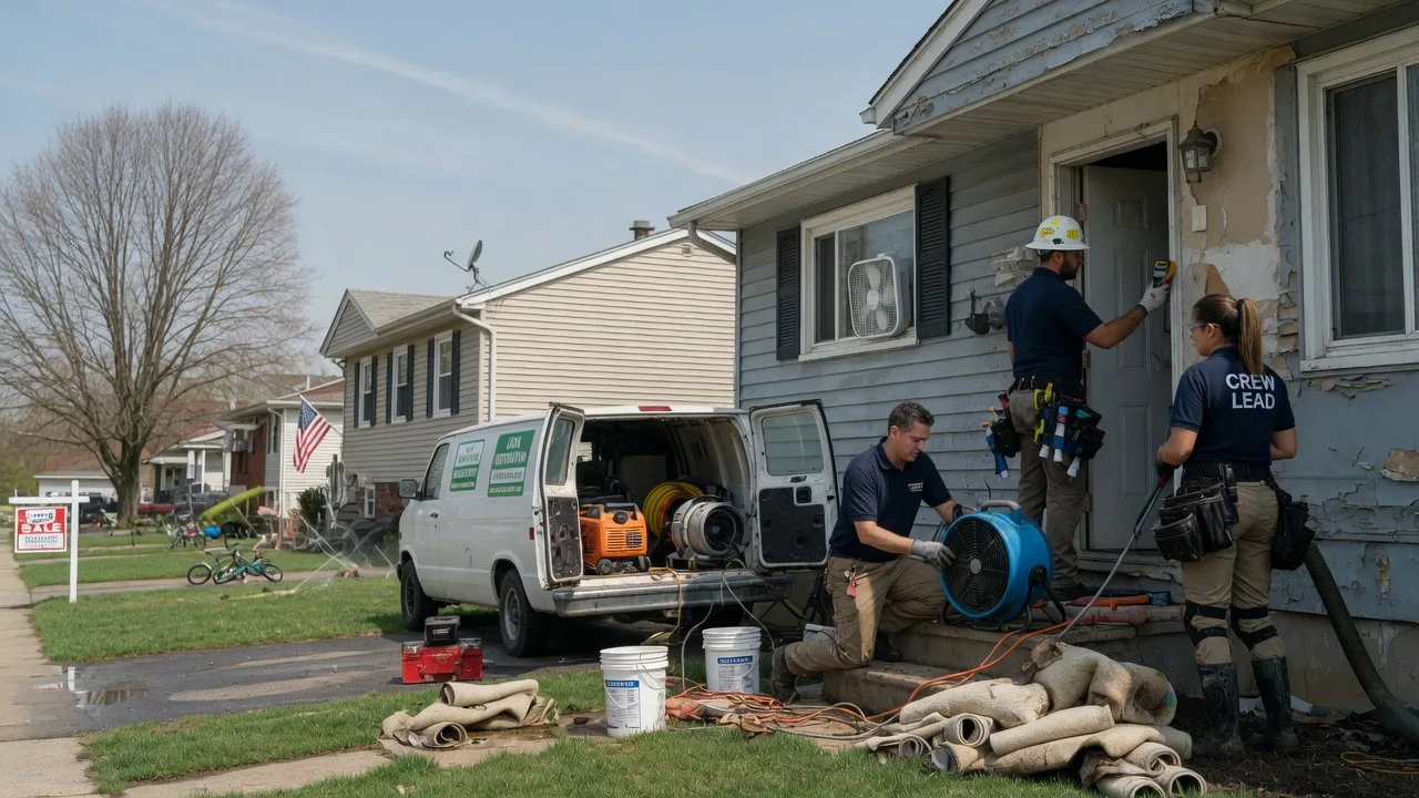 Flood Cleanup in West Valley, NY near me